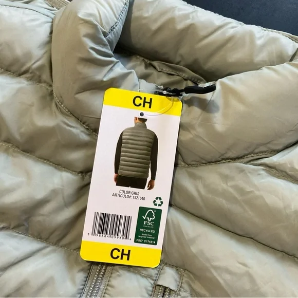 32 Degrees Silver Puffer Vest Size S small NWT - Picture 12 of 13